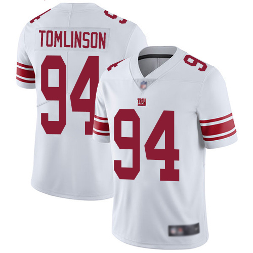 Men New York Giants #94 Dalvin Tomlinson White Vapor Untouchable Limited Player Football NFL Jersey->new york giants->NFL Jersey